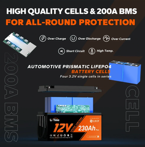 Аккумулятор LiFePO4 12 В, 230 А/ч плюс - Product Image 3