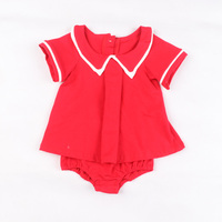 Tenue de fête pour bébés filles, 6-12 mois, ensemble haut à manches courtes et bloomers, vêtements de Noël pour enfants