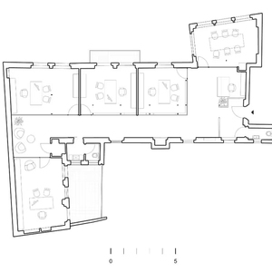 Sanhai văn phòng nội thất bố trí bản vẽ 3D Rendering trang trí kiến trúc thiết kế kế hoạch xây dựng bất động sản sàn kế hoạch hiện đại - Product Image 1