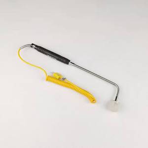 Salt Inscription Handheld Thermocouple <b>Temperature</b> <b>Probe</b> 500 Mm Stainless Steel For Industrial Use - Product Image 1