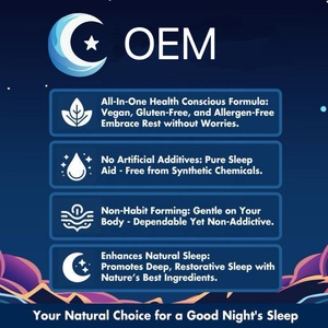 Micro Suplemento Sleep Gummies con Malitol 100% Ácido cítrico vegano 100% Ingredientes naturales para un mejor sueño - Product Image 4