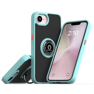Ốp lưng điện thoại <span class=keywords><strong>iPhone</strong></span> SE <span class=keywords><strong>4</strong></span> 2025 GSCASE, chất liệu cứng, mờ, trong suốt, tích hợp giá đỡ vòng tròn, chống sốc bằng cao su - Product Image 5