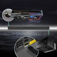 UpHere 12VHPWR kabel 16Pin 16AWG konektor Pcie5.0 ekstensi GeForce Rtx 4090 ekstensi laki-laki ke laki-laki 60CM