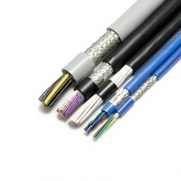 Câble de signal d'encodeur servo anti-EMI LiYCY en cuivre tressé blindé, vente en gros directe usine