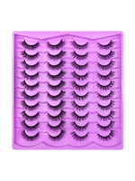 Cils synthétiques en soie coréenne 3D faits à la main, 20 paires, longueur 8-15 mm, épaisseur 0,10 mm, 25-30 utilisations, durables, marque Yalee, bande