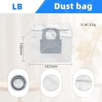 Convient pour Roborock Q8 Max / Q8 Max Plus / Q5 Pro / Q5 Max + / Q5 DuoRoller + pièces brosse latérale principale filtre Hepa remplacement du sac de vadrouille