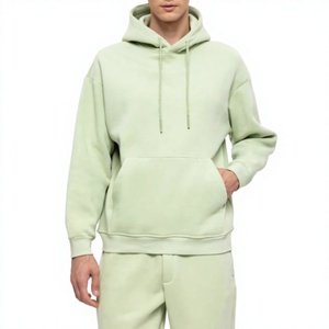 LONG MISSION INDUSTRY Chándal Casual de Invierno para Hombre, 100% Algodón, con Capucha, Cierre con Cordón y Bolsillos Laterales - Product Image 4