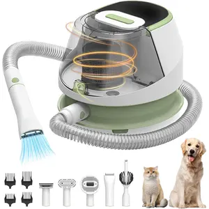 Purrolf Multifunctioneel Huisdierenproduct Hond Haar Verzorging Verwijdering Elektrische Huisdierstofzuiger Machine Met 2,5l Stof Cup