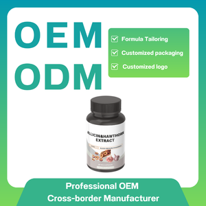 Capsules d'extrait d'ail et d'aubépine pour adultes (produit de santé) OEM/ODM – Soutient la santé de la pression artérielle et la microcirculation – Allicine - Product Image 5