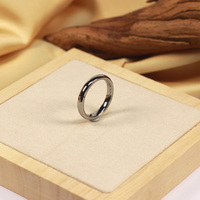 Bagues intelligentes NFC IP68 en acier inoxydable tungstène résistant aux rayures, avec fente, pour paiement, pour homme et femme