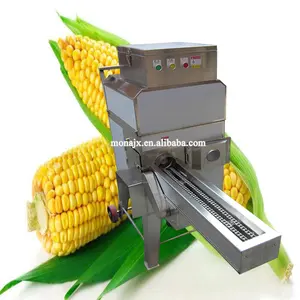 Industrial cooked Corn Sheller Machine Automatic Sweet Corn Thresher Fresh Corn Peeling Machine