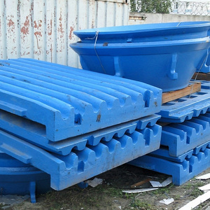 C160 Crusher Parts Movable Fixed Jaw Plate Mn18Cr2 High Manganese Steel Casting 1 Piece MESTONE Ore Mining Wear - Product Image 6