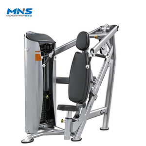 Attrezzatura Professionale <span class=keywords><strong>per</strong></span> <span class=keywords><strong>Palestra</strong></span>: Pressa Orizzontale <span class=keywords><strong>per</strong></span> Spalle, Petto e Braccia in Acciaio, Vendita Diretta dal Produttore - Product Image 1