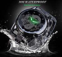 FORSINING Hommes Dragon Sculpture Série Squelette Designer Transparent Retour Cas Hommes Montres Marque De Luxe Mâle Mécanique Montres