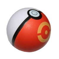Jouets Anti-Stress Personnalisables en Mousse PU, Ballons de Foot et Pokeballs Souples et Moelleux à des Fins Promotionnelles