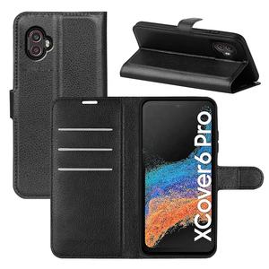 สำหรับ <span class=keywords><strong>Samsung</strong></span> <span class=keywords><strong>Galaxy</strong></span> <span class=keywords><strong>xcover</strong></span> <span class=keywords><strong>6</strong></span> 7 <span class=keywords><strong>Pro</strong></span> เคสหนังแบบฝาพับระดับพรีเมี่ยม - Product Image 3