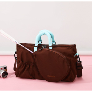 Lightweight Weekender Duffel <b>Bag</b> <b>Crossbody</b> Backpack Gym Sports Travel <b>Bag</b> With Soft Handle & Zipper - Product Image 1