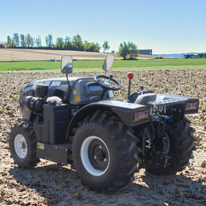 Trattori Agricoli Potenti <span class=keywords><strong>da</strong></span> 80 CV a Quattro Ruote Motrici con Trasmissione Idrostatica, Trattori Multifunzionali per Terreni Coltivati con Aratro - Product Image 1