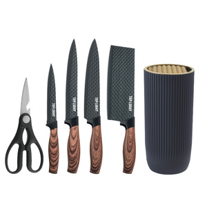 Set <span class=keywords><strong>di</strong></span> 6 <span class=keywords><strong>Coltelli</strong></span> in Acciaio Inossidabile Color Kaki per <span class=keywords><strong>Cucina</strong></span> Domestica e Ristorante - Product Image 3
