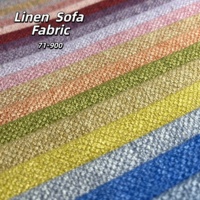 Tissu d'ameublement tissé 100 % polyester en gros, tissu léger pour canapé, tissu textile de maison