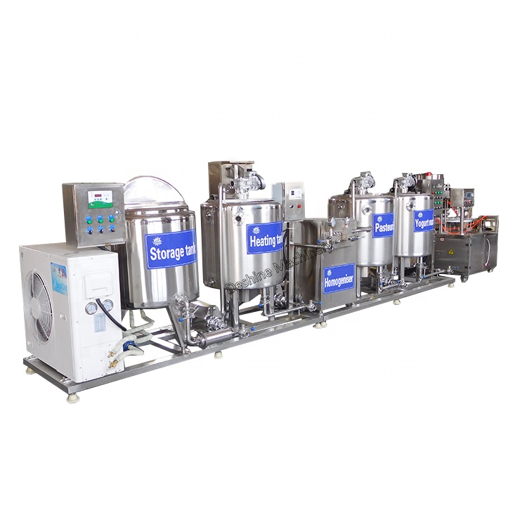 Complete UHT Milk Production Line Mini Dairy Processing Plant Equipment