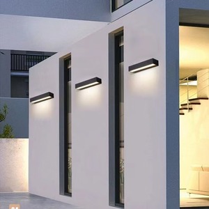 Luci Solari in Alluminio per Esterni, Illuminazione Bianca e Calda, Dimmerabili con Sensore PIR, Montaggio a Parete, IP65 - Product Image 4