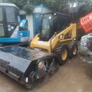 Used CAT Caterpillar 226B3 Mini Skid Steer Loader With Good <b>Tires</b> Secondhand Caterpillar 226B3 Skid Steer in Stock Original USA - Product Image 4