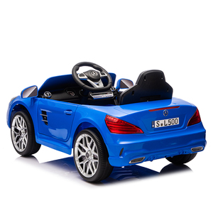 Voiture électrique pour enfants Mercedes-Benz SL500 sous licence, grande <span class=keywords><strong>taille</strong></span>, monoplace, 12V, avec télécommande 2.4G, voiture à pédales pour enfants, voiture Mercedes pour enfants - Product Image 6