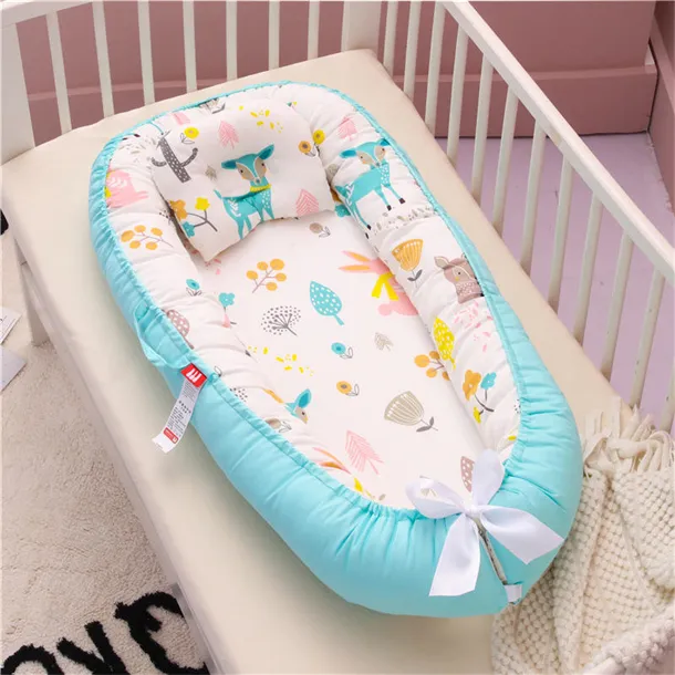 Soft Breathable Baby Lounger Nest bed for sleeping