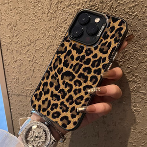 Funda para Teléfono Móvil IMD Color Plateado Diseño de Estampado de Leopardo Sensual para <span class=keywords><strong>Iphone</strong></span> 17 16 15 13 12 Pro Max <span class=keywords><strong>Precio</strong></span> de Fábrica Fundas para Teléfono - Product Image 3