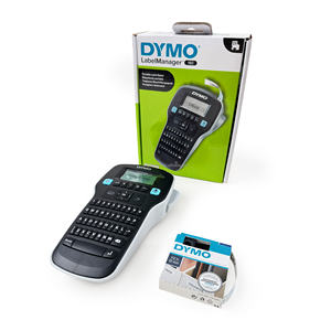 DYMO 160 Handheld Thermal Label Printer Original English Keyboard Writer with High-<strong>Tech</strong> <strong>Fiber</strong> Optic Equipment Label Maker - Product Image 3
