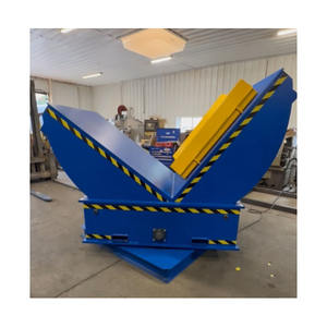 Machine <span class=keywords><strong>de</strong></span> plate-forme <span class=keywords><strong>de</strong></span> <span class=keywords><strong>Table</strong></span> rotative Upender 360 personnalisée à 90 degrés 1-50ton pour bobine d'acier - Product Image 1