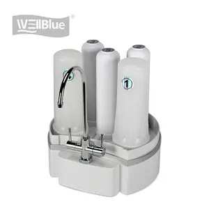 Wellblue-purificador de agua alcalina para encimera de cocina, filtro de agua Uf de 0,01 micras, para beber directamente