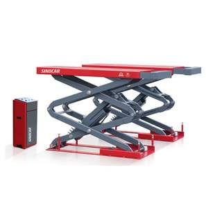 Garaje 4000KG 1800mm tijera elevador de automóviles taller plataforma elevadora de tijera en el suelo elevador de tijera para automóviles - Product Image 2