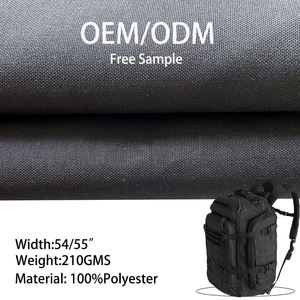 Tela Oxford Recubierta de PU al por Mayor, 210 GMS, 100% Poliéster, 600D/900D/<span class=keywords><strong>1680D</strong></span>, Resistente al Agua, Antiestática, para Bolsas y Tiendas de Campaña - Product Image 1