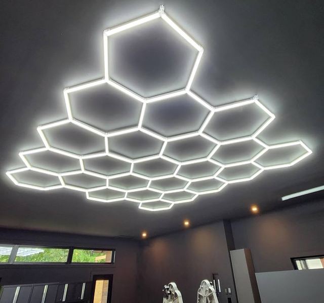 Direct Factory Sale Hexagon Lights White/Warm White LED Light
