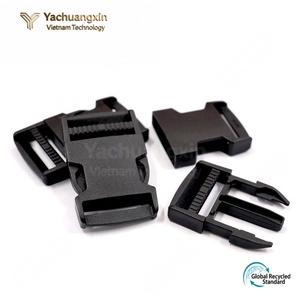 Black Plastic <b>Adjustable</b> Buckle for <b>Strap</b> User-Friendly Design - Product Image 4