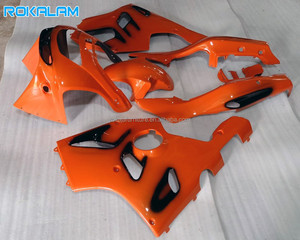 Kit de Carrocería Naranja para <span class=keywords><strong>Kawasaki</strong></span> <span class=keywords><strong>NINJA</strong></span> <span class=keywords><strong>ZX6R</strong></span> 94 95 96 97, ZX-6R ZX 6R 1994 1995 1996 <span class=keywords><strong>1997</strong></span>, Carenado de Motocicleta de Posventa - Product Image 1