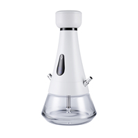 Chicha électrique rechargeable nouvelle conception 2026, charbon gratuit, chicha électrique portable blanche avec étui de transport en EVA, kit d'emballage