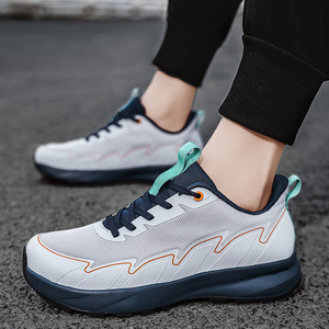 Chaussures de course athlétiques pour hommes, légères, amortissantes, style décontracté, pour la marche - Product Image 2