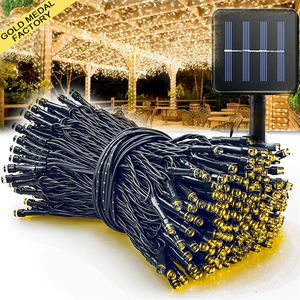 <span class=keywords><strong>Guirlandes</strong></span> <span class=keywords><strong>lumineuses</strong></span> <span class=keywords><strong>solaires</strong></span> étanches pour l'extérieur, <span class=keywords><strong>guirlandes</strong></span> <span class=keywords><strong>lumineuses</strong></span> LED pour jardin, tendances pour Noël 2026, lumières de jardin <span class=keywords><strong>solaires</strong></span>, lumières de Noël - Product Image 1
