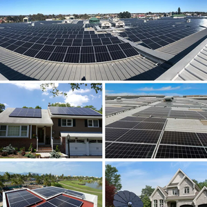 Panneaux solaires bifaciaux tout noirs à double vitrage d'occasion de Chine, 50 % de réduction, Ja pour 250W 450W 550W pour usage domestique - Product Image 2