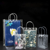 Pochette debout en PVC sur mesure avec impression d'écran, logo de marque, emballage pour cosmétiques, cheveux, bijoux, cadeaux et cadres photo