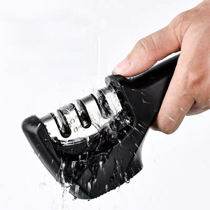 เครื่องลับมีดแบบมือถือ สแตนเลสสตีล หลายระดับความละเอียด เครื่องมือลับคมแบบแมนนวลสำหรับใช้ในครัว - Product Image 3