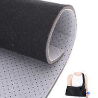 Tissu en velours laminé en mousse perforé et respirant, idéal pour les équipements de protection sportifs, doublures de casques, coudières – Vente directe usine