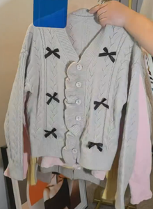 <span class=keywords><strong>Cardigan</strong></span> Lungo da <span class=keywords><strong>Donna</strong></span> in Maglia <span class=keywords><strong>con</strong></span> <span class=keywords><strong>Cintura</strong></span>, 100% Poliestere, Qualità Premium per l'Autunno, Vendita all'Ingrosso - Product Image 5