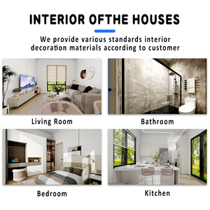 <span class=keywords><strong>Maison</strong></span> préfabriquée modulaire en panneaux sandwich EPS de 45 m², résistante aux cyclones, 3 chambres, salle de bain, bureau modulaire, maisons minuscules extensibles, achetez aujourd'hui - Product Image 3