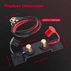 Kit di trasferimento dei terminali di avviamento della batteria di salto <span class=keywords><strong>UTV</strong></span> strumento di ricarica remota <span class=keywords><strong>UTV</strong></span> camion per auto RV Diesel parti di barche accessori - Product Image 3