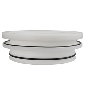 Factory direct sales of 200mm and 180mm opening flanges for vacuum glove <b>boxes</b> made of PP, POM, aluminum alloy, and stainless - Product Image 1