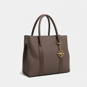 2025新款时尚外贸手提包大容量复古休闲单肩包皮革涤纶<span class=keywords><strong>PU</strong></span>手提袋 - Product Image 1